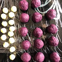 紫薯芝心仙豆糕（平底锅版）的做法图解7