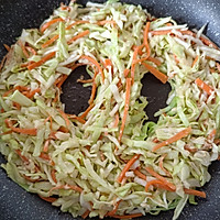 #纳福汇轻松喷出美味# 减脂晚餐窝蛋卷心菜饼的做法图解9
