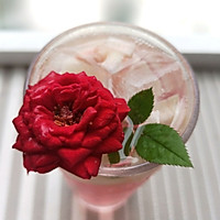 #夏日冰品不能少#玫瑰蜜桃微醺的做法图解4