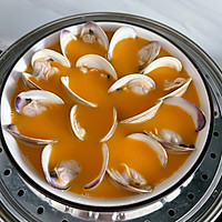 鲜嫩蛤蜊蒸蛋～的做法图解3