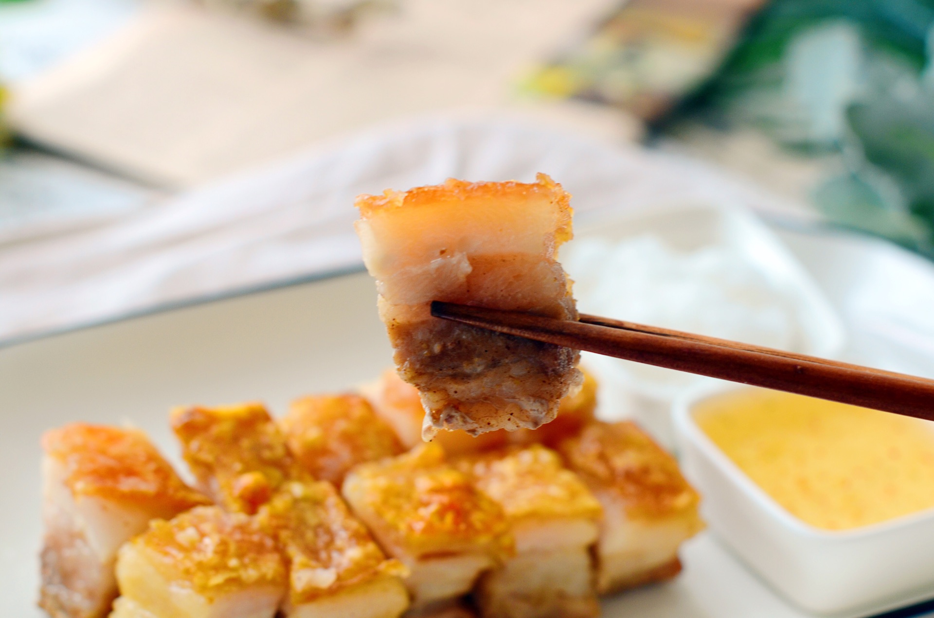 脆皮烧肉 Roasted Pork Belly with Crispy Crackling - Nanyang Kitchen 南洋小厨