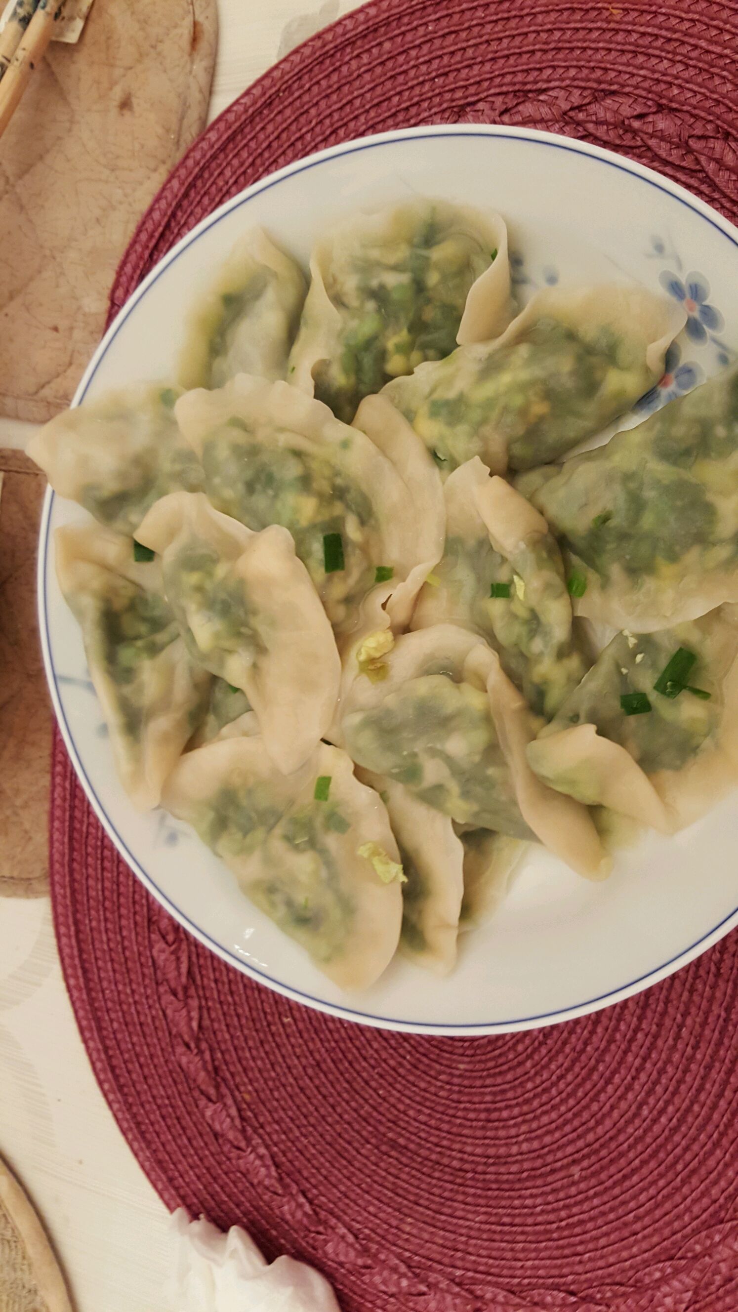 韭菜鸡蛋水饺