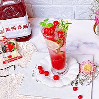 #轻饮蔓生活#蔓越莓鲜果气泡饮的做法图解9