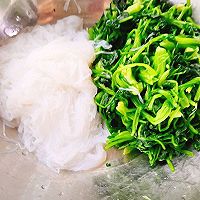 菠菜拌粉丝的做法图解6