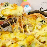 #奇妙烘焙屋#金枪鱼披萨的做法图解1