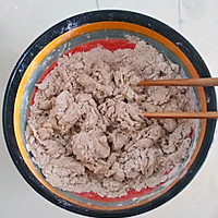 #人人能开小吃店#酸菜肉丝鸡蛋荞麦手擀面的做法图解5