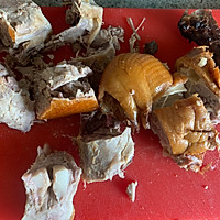 鸭架豆腐白菜汤的做法图解4