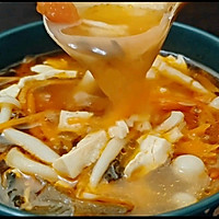 #打工人的健康餐#番茄豆腐菌菇汤的做法图解9