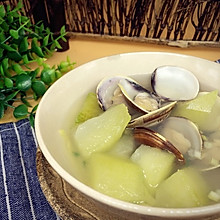 养生减肥的蛤蜊冬瓜汤