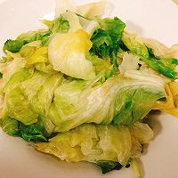 蚝油蒜蓉生菜的做法图解6