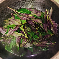 凉拌血皮菜的做法图解3