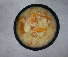 南瓜小米粥的做法