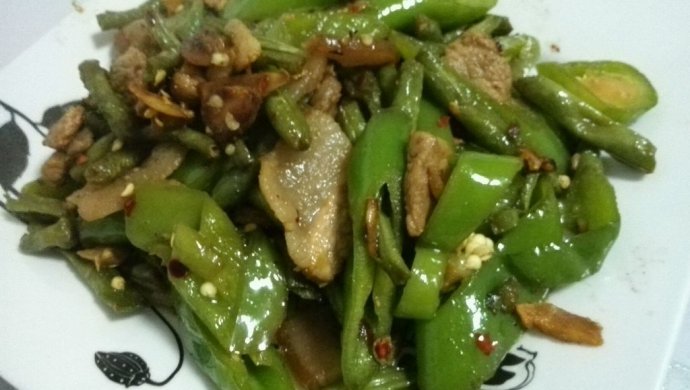 四季豆炒肉