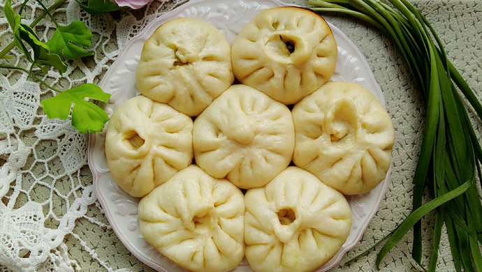韭菜馅包子