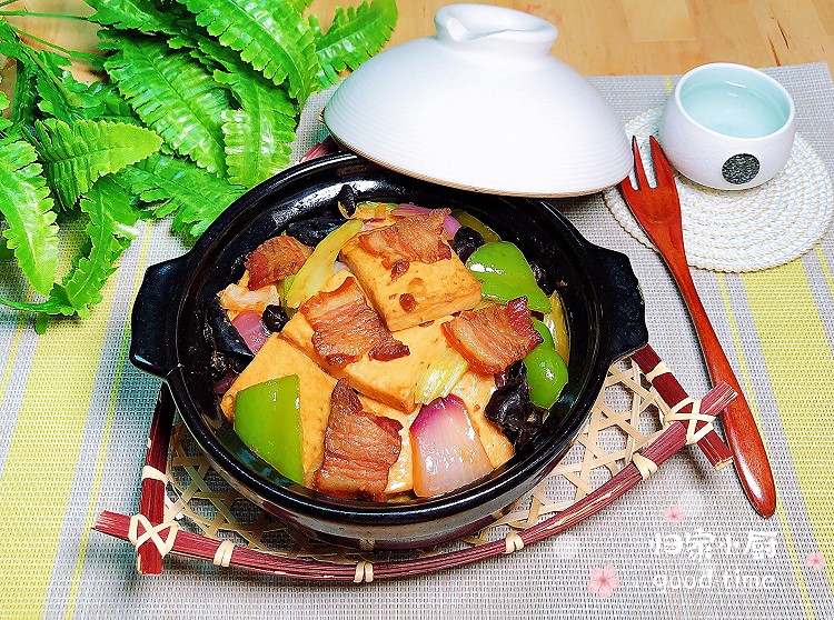 下饭必备-干锅千叶豆腐的做法