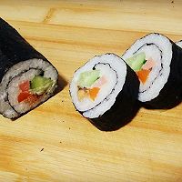 家庭寿司(省时，简单，营养，易携带)的做法图解5