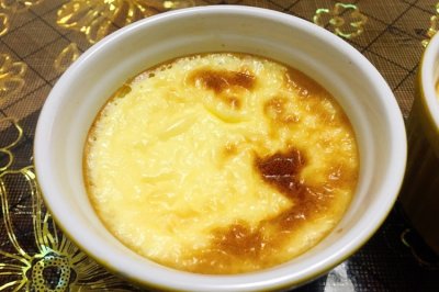 牛奶烤蛋布丁