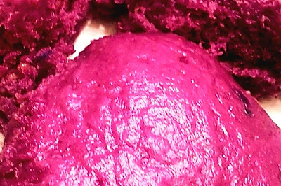 奶香紫薯芋泥馒头