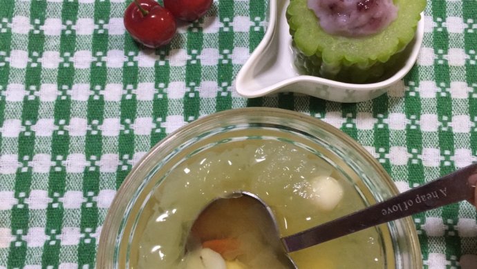 山药银耳枸杞杞莲子羹