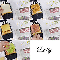 三明治的超劲爆吃法‼️火鸡面三明治的做法图解4