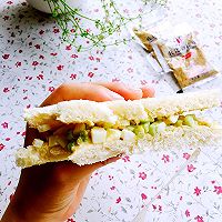 最简单最美味的三明治#丘比沙拉汁#的做法图解6