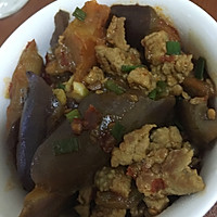 超简单电饭锅肉末红烧茄子的做法图解2