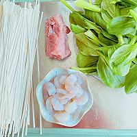 #妈妈手中的安心味#肉丝虾仁炒面的做法图解1