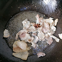 韭苔炒肉的做法图解2