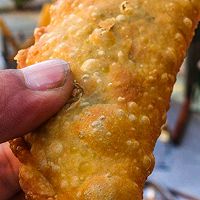 油炸菜饺的做法图解6
