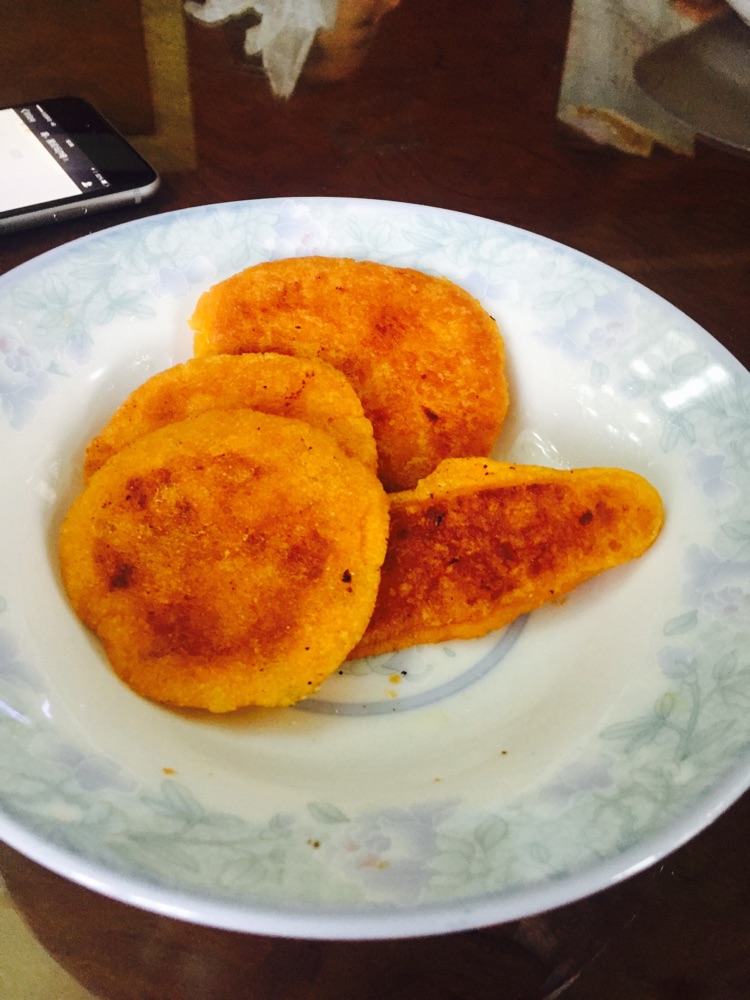 松软南瓜饼