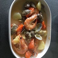 海鲜意大利面的做法图解3