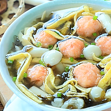 紫菜虾滑汤