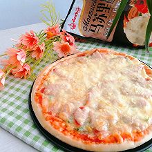 #2022烘焙料理大赛安佳披萨组复赛#火腿披萨