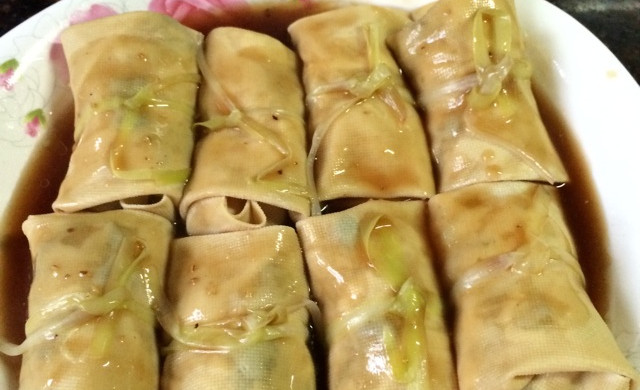 豆皮卷