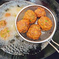 年菜 自制狮子头的做法图解6