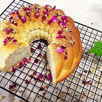 简单易做的桂花玫瑰蜂蜜蛋糕的做法图解10