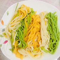 三色（发面）手擀面的做法图解10