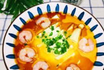 #轻食季怎么吃#超嫩滑的豆腐虾仁蒸蛋的做法