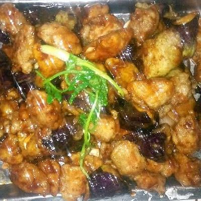 肉段烧茄子