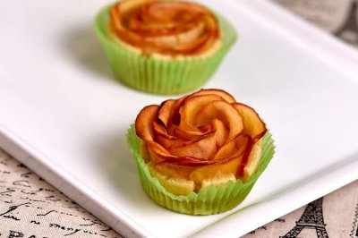 德普烤箱食谱——玫瑰花苹果派