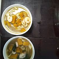 快手南瓜汤面的做法图解6