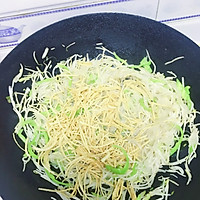 绿豆芽炒撒子的做法图解4