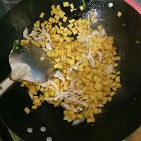 咸香鸡丝南瓜汤的做法图解4