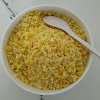 黄金蛋炒饭的做法图解4