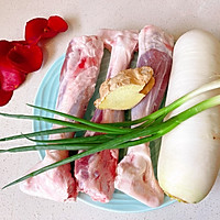 #美食说出“新年好”#羊腿罗卜煲汤的做法图解2