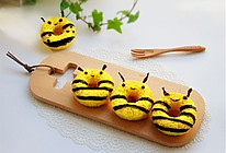 小蜜蜂甜甜圈饭团的做法