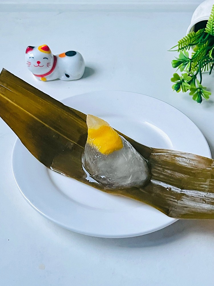 水晶芒果粽的做法