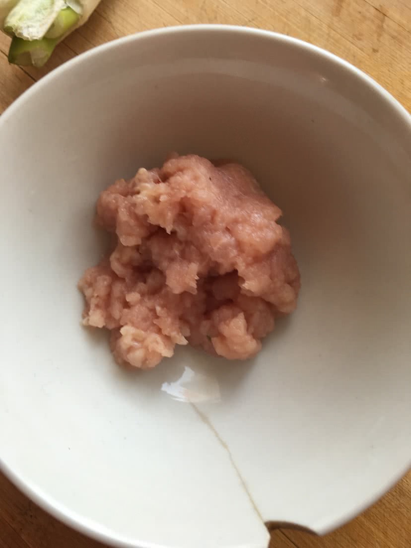 翡翠肉包的做法图解2