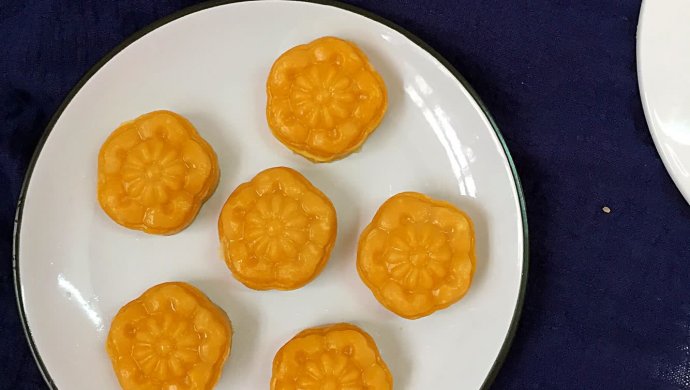红豆沙南瓜饼