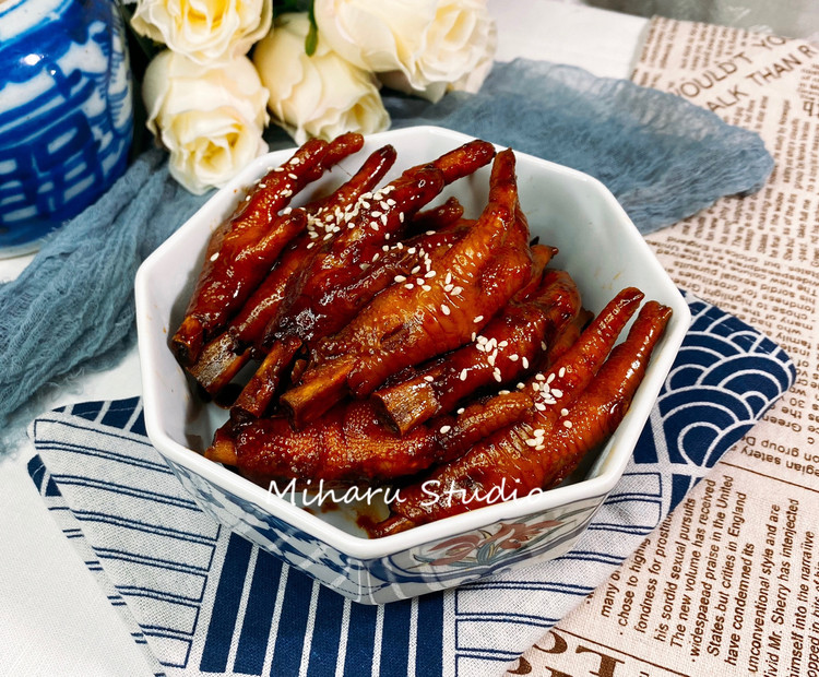 五香卤鸡爪❤️变废为宝❤️的做法